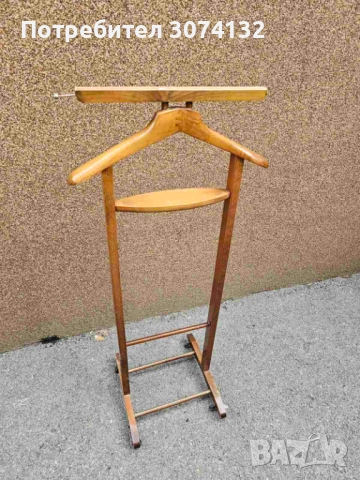 Ретро закачалка за костюм, снимка 2 - Антикварни и старинни предмети - 52829185