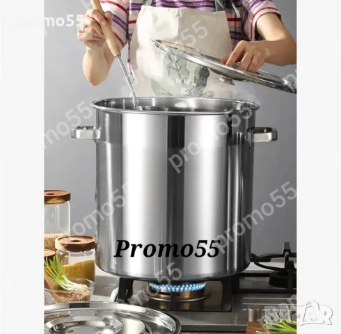 Голям казан 130l от неръждаема стомана алпака, снимка 5 - Съдове за готвене - 49526093