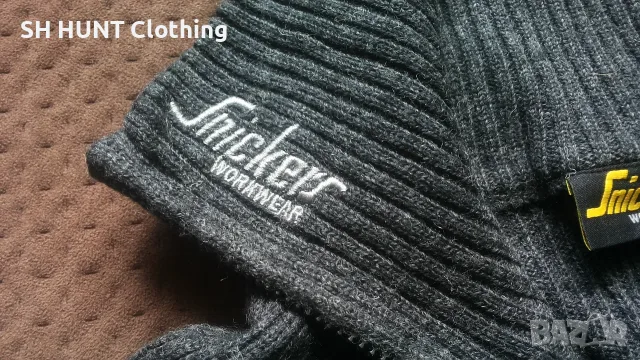Snickers 2905 Work 100% Wool Sweater размер L работен пуловер 100% Вълна W4-773, снимка 13 - Пуловери - 55793084