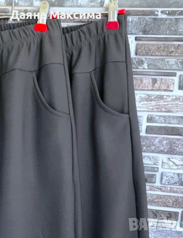 Сив ватиран панталон 5ХЛ ✅ ТОП ЦЕНА 12 лв, снимка 2 - Панталони - 52656415
