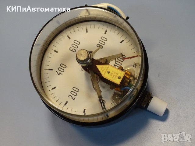 Ел. контактен манометър VEB ф160 1000Bar 220V, снимка 8 - Резервни части за машини - 42131939