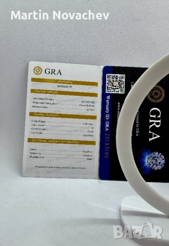 Сребърни обеци с мойсанит (Диамант) 1 карат, снимка 4 - Обеци - 54242940