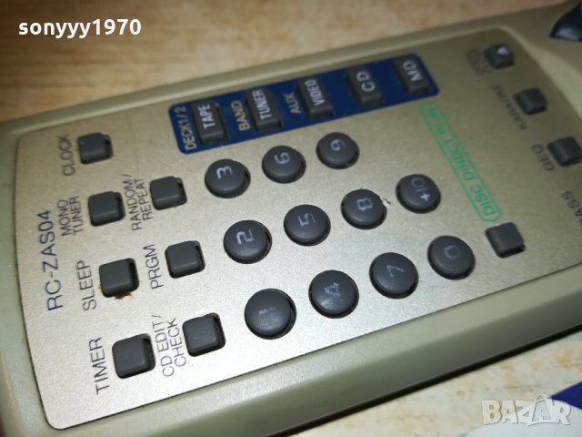 aiwa rc-zas04 audio remote-внос finland, снимка 11 - Други - 30591374