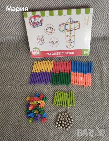 Play create конструктор с магнитни елементи , снимка 5 - Образователни игри - 53095511