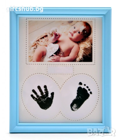 Рамка бебе с отпечатъци, снимка 4 - Пана - 54020729