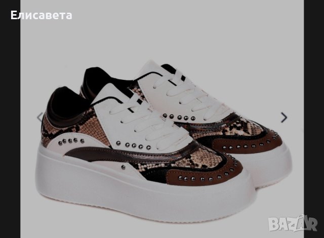 Дамски кецове на платформа 40 номер , снимка 4 - Кецове - 42784503