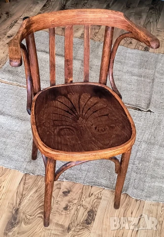 Стар Стол /  Стар Виенски стол, снимка 5 - Столове - 50443607