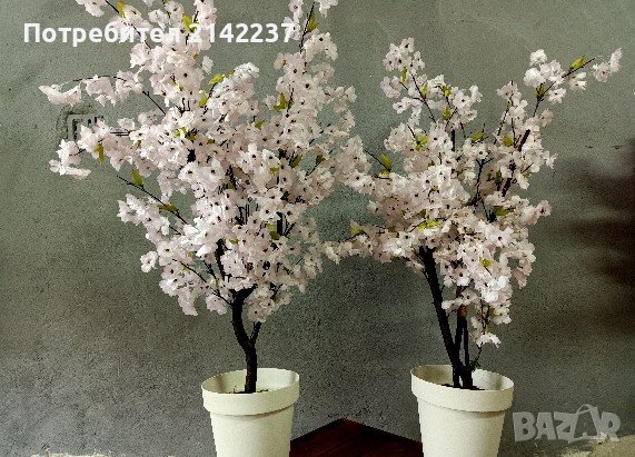 Изкуствени дръвчета японска вишна, снимка 4 - Градински цветя и растения - 40157119