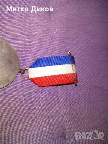 Френски почетен знак медал, снимка 8 - Други ценни предмети - 39842598