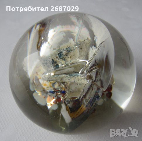 Преспапиета: преспапие стъкло с пеперуда, месинг велосипедист, заек оникс, синьо стъкло, снимка 7 - Колекции - 29576162