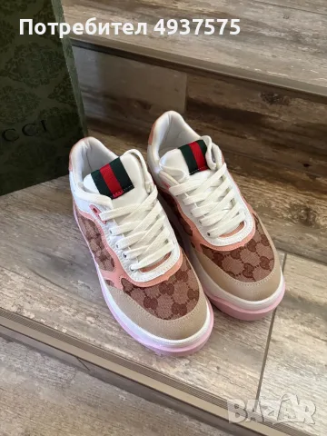 Чисто нови Gucci sneakers , снимка 5 - Маратонки - 55925570