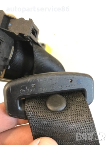 Заден ляв колан за седалка за Mercedes S Class W220 (2000) 2208600385, снимка 2 - Части - 53971283