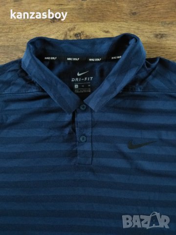 NIKE Men's Dry Stripe Golf Polo - страхотна мъжка тениска КАТО НОВА ХЛ, снимка 9 - Тениски - 40405336