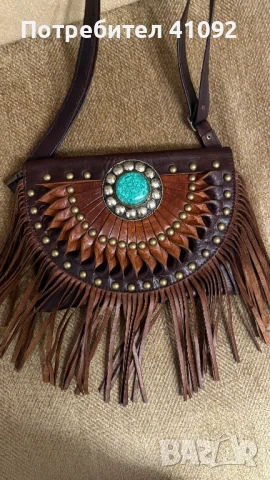 Чанта от естествена кожа Нова