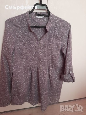 Дамска лека блузка/ризка размер 38 , снимка 2 - Ризи - 40699863