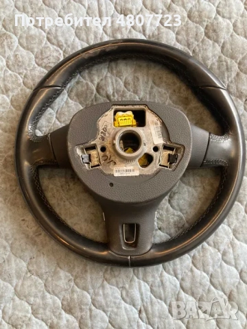 Волан с Airbag Vw Volkswagen Golf 6 7 Passat B6 B7, снимка 3 - Части - 54312116
