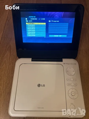 LG portable DVD player DP 450, снимка 5 - Плейъри, домашно кино, прожектори - 56302391