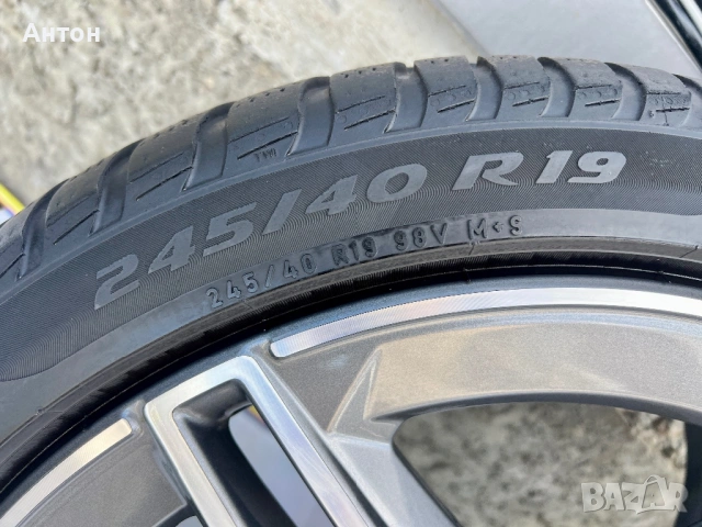 Джанти оригинални AMG с гуми за Мерцедес W257 - 245/40/R19, снимка 13 - Гуми и джанти - 54080526