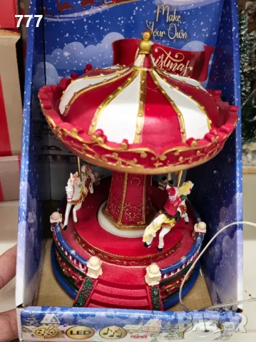 музикални светещи въртележки, снимка 3 - Музикални играчки - 48159111