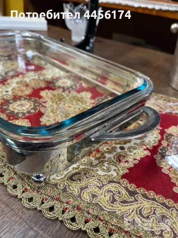 Maestri Italy Да поднесеш ястието със стил♥️ Посребрен съд за сервиране , снимка 8 - Прибори за хранене, готвене и сервиране - 50340871