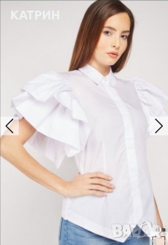 НОВА ефектна дамска риза, снимка 3 - Ризи - 34370053