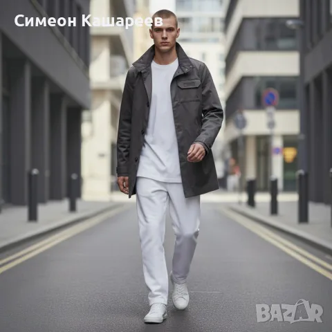 Мъжки тренчкот G-Star, снимка 3 - Палта - 56425280