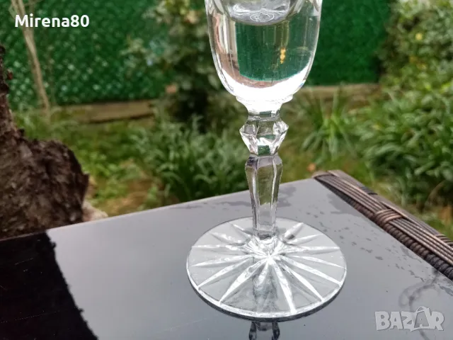 Кристални чаши за шампанско или коктейл - 5 бр., снимка 5 - Чаши - 47914652