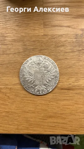 Талер Мария Тереза 1780, снимка 4 - Нумизматика и бонистика - 56216283