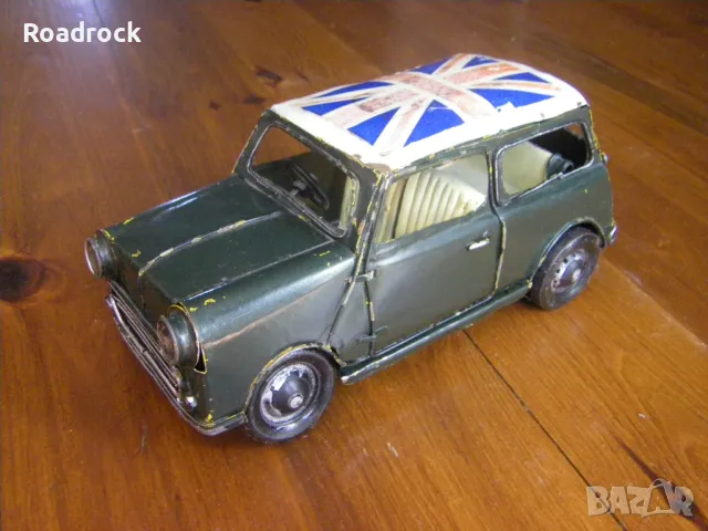 Mini Cooper метална количка ръчна изработка