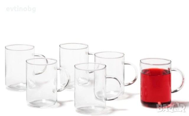 Стъклена чаша 300мл., снимка 3 - Чаши - 54042410