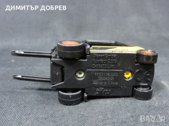 МЕТАЛНА КОЛИЧКА МОТОКАР DHL SIKU, снимка 6 - Колекции - 53151922