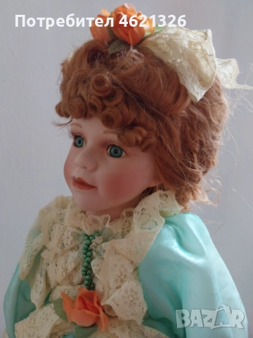 Порцеланова кукла Рона Leonardo колекционерско издание, снимка 5 - Декорация за дома - 52056431