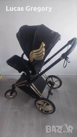 Cybex Priam by Jeremy Scott Wings 3в1, снимка 2 - Детски колички - 52292127