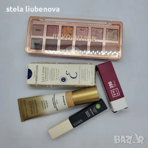 НОВ Козметичен Комплект Гримове - Max Factor, Revolution, Embryolisse