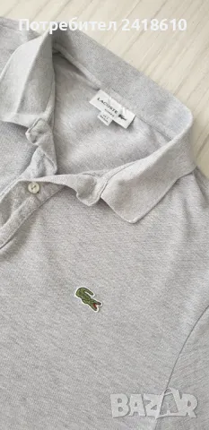 Lacoste Pique Cotton Slim Fit Mens Size 7 - 2XL - XL ОРИГИНАЛ! Мъжка Тениска!, снимка 9 - Тениски - 50377308