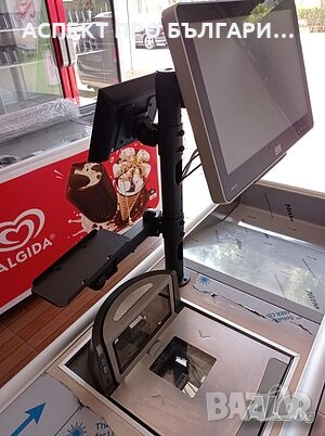 Касов модул 1,6 м /нов/ - оборудван, снимка 2 - Стелажи и щандове - 52170080