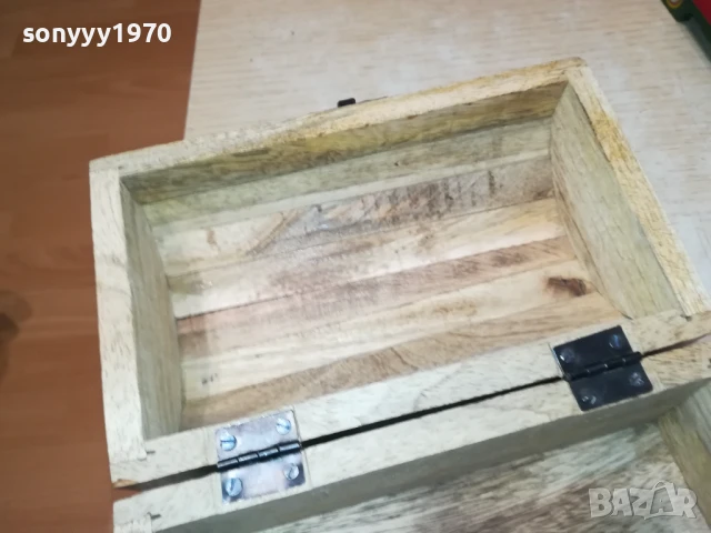 КУТИЯ-ЕКЗОТИЧНО ДЪРВО 1908251648LCHERY, снимка 7 - Антикварни и старинни предмети - 51419690