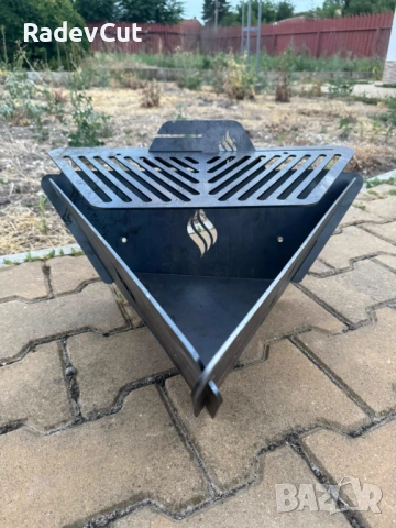 Сгъваемо барбекю/огнище - компактност и мощ в едно, снимка 2 - Барбекюта - 53967548