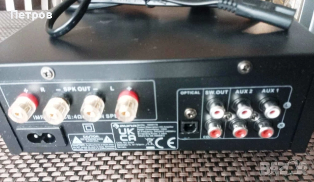 Усилвател Ауна, снимка 3 - Ресийвъри, усилватели, смесителни пултове - 53230051