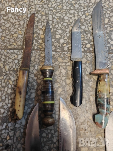 Стари ножове 12 бр , снимка 3 - Антикварни и старинни предмети - 52696195
