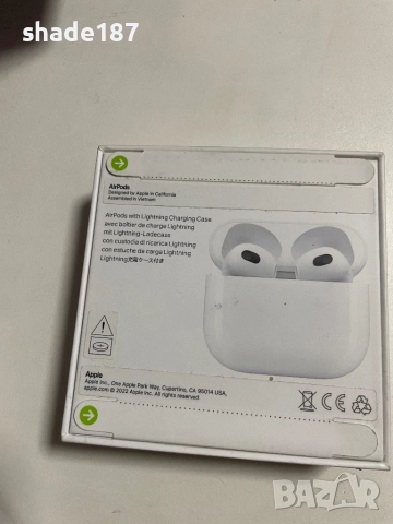 AirPods 3 запечатани, снимка 2 - Bluetooth слушалки - 52795801