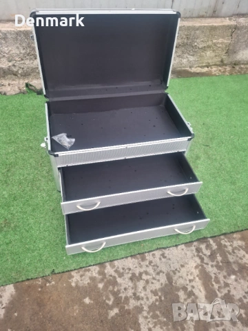 Алуминиев куфар за инструменти, снимка 2 - Куфари с инструменти - 54258525