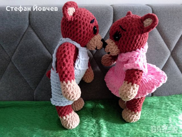 Плетени плюшени играчки, снимка 2 - Плюшени играчки - 30807654