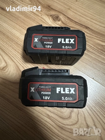 Батерии Flex 18V 5ah 2025г., снимка 2 - Други инструменти - 52928132