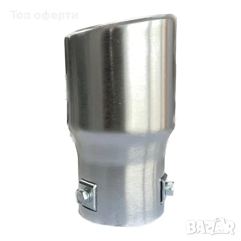 Накрайник за ауспух 2215  Сив/карбон входа-63мм изхода-76мм, снимка 6 - Аксесоари и консумативи - 48820624