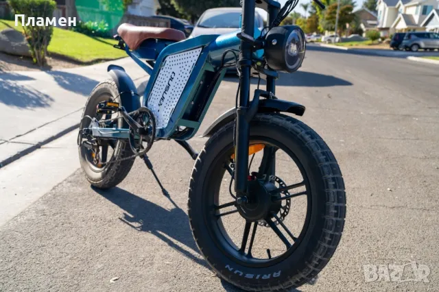 Ново!! Електрическо колело Jansno X60 2*750W 48V/23Ah 48 км.ч., снимка 5 - Велосипеди - 50368349