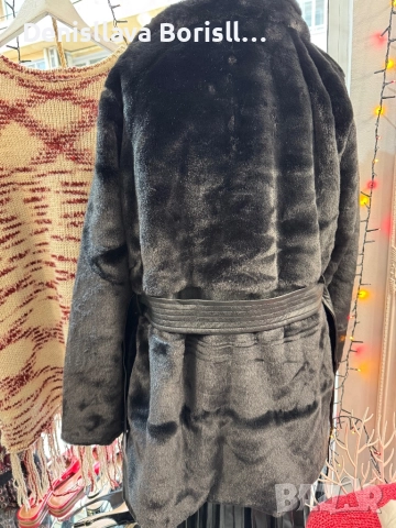 Ново палто еко кожа, снимка 2 - Палта, манта - 52873714