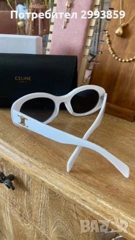очила Селин*CELINE EYEWEAR*RIOMPHE 01 SUNGLASSES IN ACETATE, снимка 3 - Слънчеви и диоптрични очила - 55922654