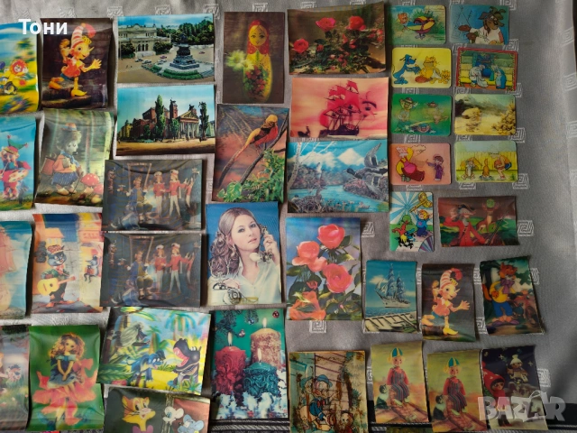  Ретро стерео (3D) картички и календарчета, снимка 3 - Филателия - 54281657