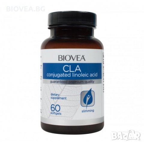 Хранителна добавка Biovea CLA (Conjugated Linoleic Acid) 1000mg, снимка 1 - Хранителни добавки - 30026691